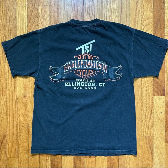 Vintage 1998 Harley Davidson T-Shirt Size Large - Picture 2 of 6